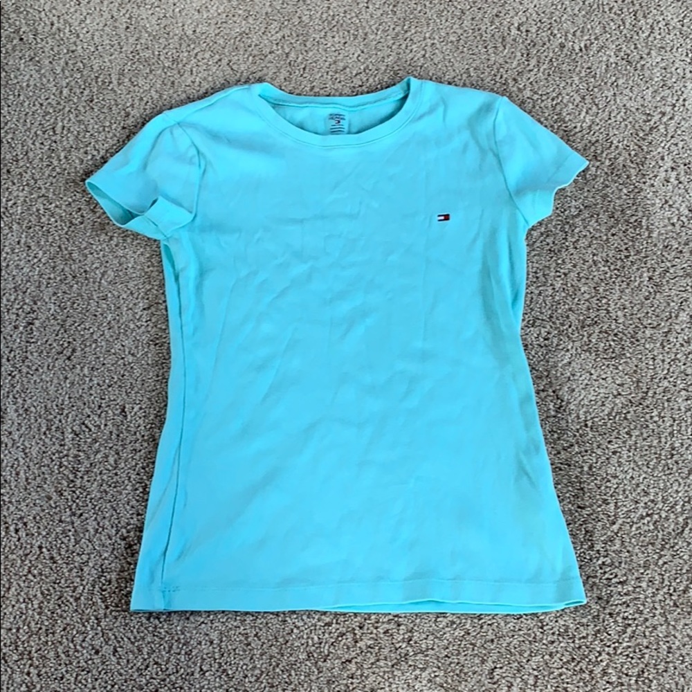 Light blue Tommy Hilfiger tee shirt